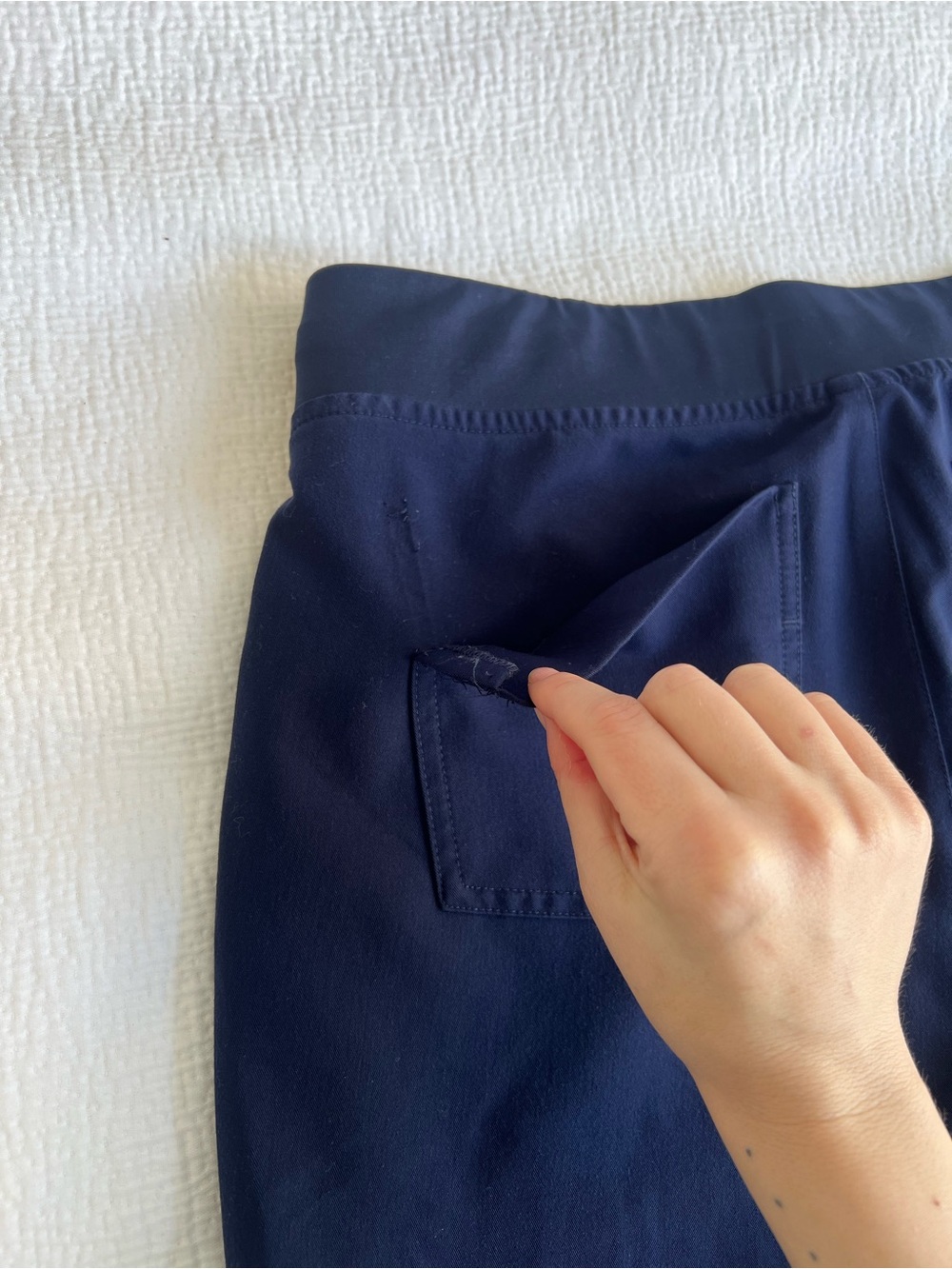 FIGS Zamora Jogger Scrub Pants Navy Blue S - Picture 7 of 8